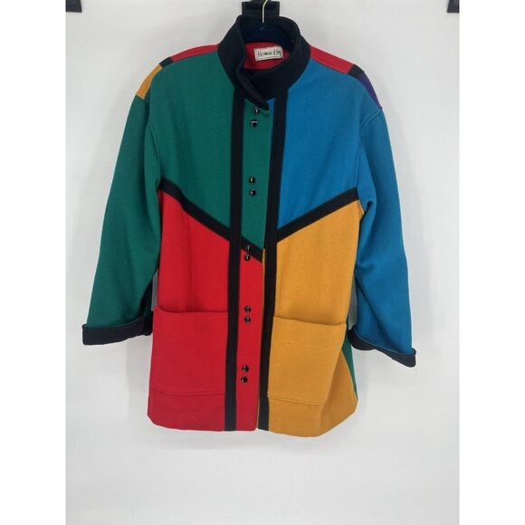 VTG Herman Kay No Size Wool/Nylon Art Stained Glass Pattern
